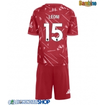 Maglie da calcio Liverpool Giovanni Leoni #15 Prima Maglia Bambino 2026-27 Manica Corta + Pantaloni corti)